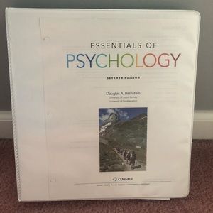 Essential of Psychology Textbook- college students